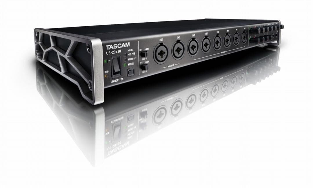 TASCAM US-20x20 オーディオインターフェイス