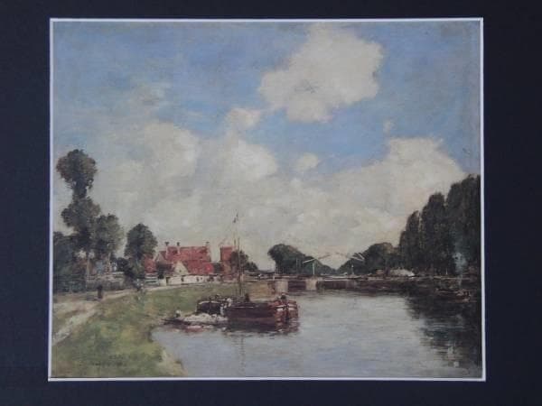 絵画 Eugene Boudin
