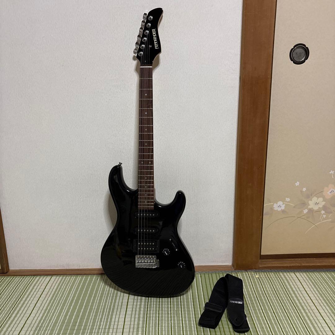 フェルナンデス　エレキギター　楽器　弦　ストラップ　ギター　バンド　音楽