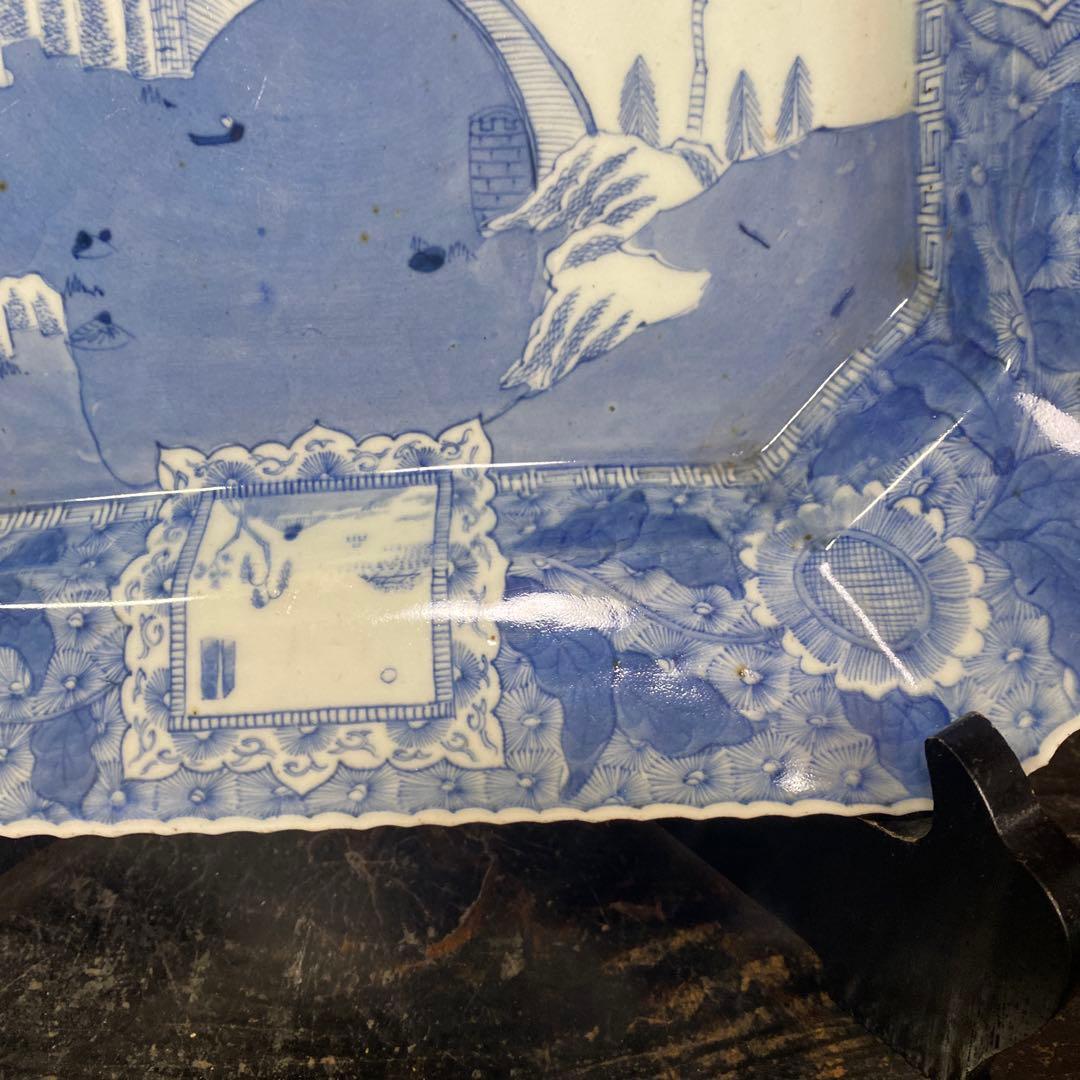 古伊万里額皿