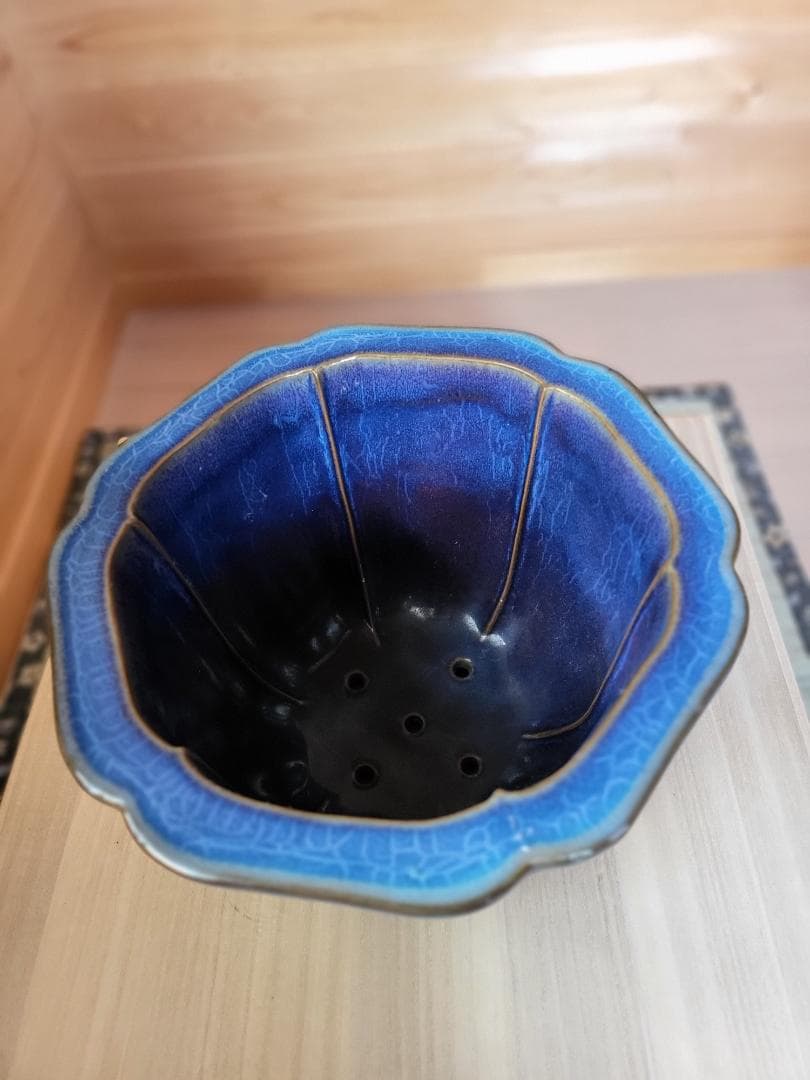 鈞窯 植木鉢