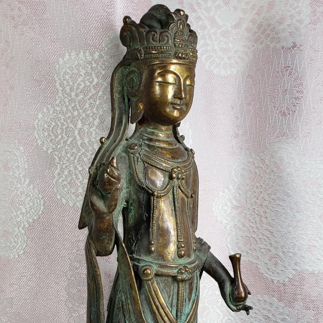◆『金銅薬師如来立像 新羅仏』仏像◆検）天平仏 飛鳥仏 百済仏 空海 千利休