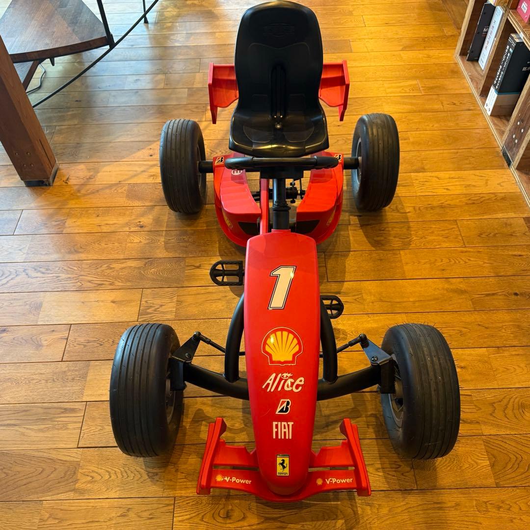 Ferarri F1　フェラーリ公認　ペダルカー　ベルク社製 フェラーリ公式
