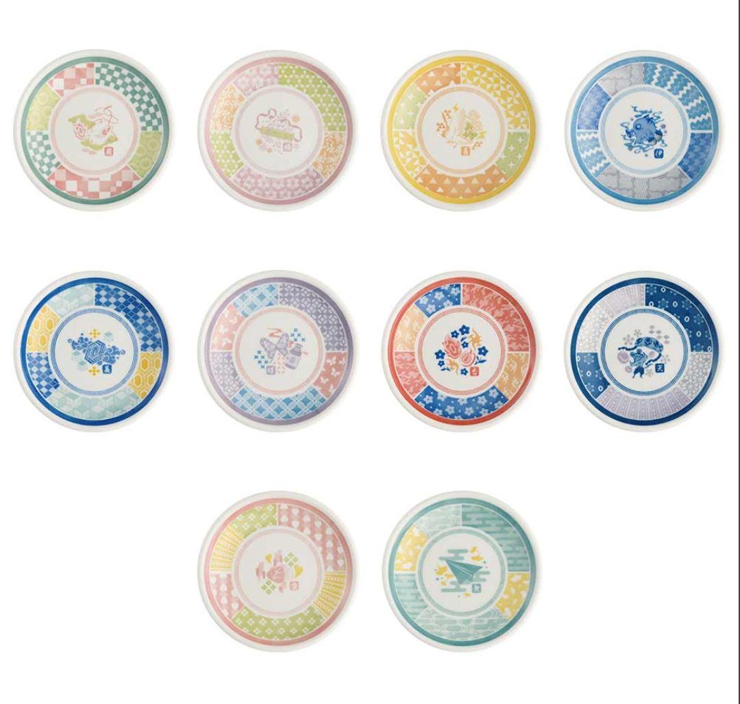 一番くじ 鬼滅の刃 絵皿 コンプリートセット