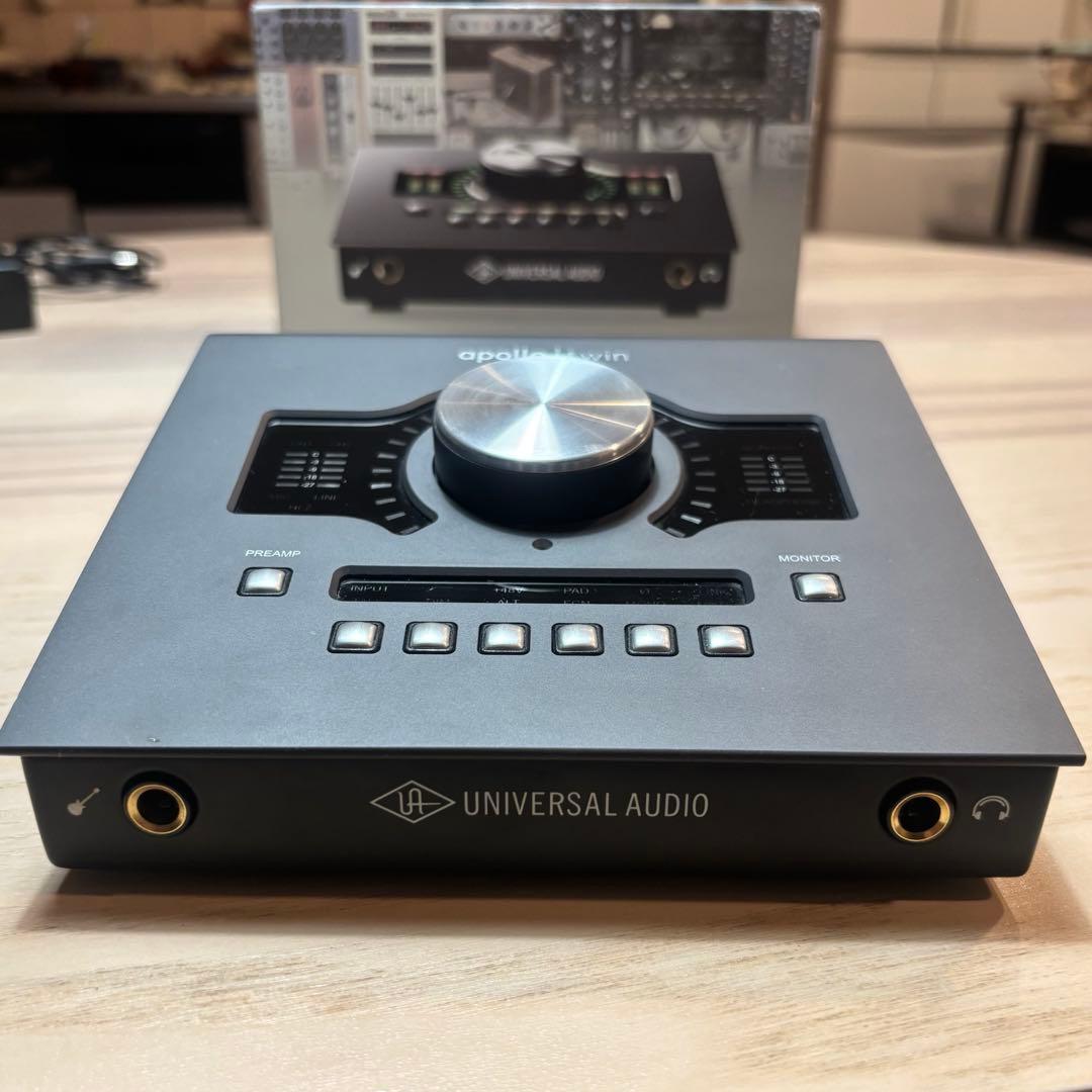 UAD Apollo Twin mk2 DUO TB変換ケーブル付き