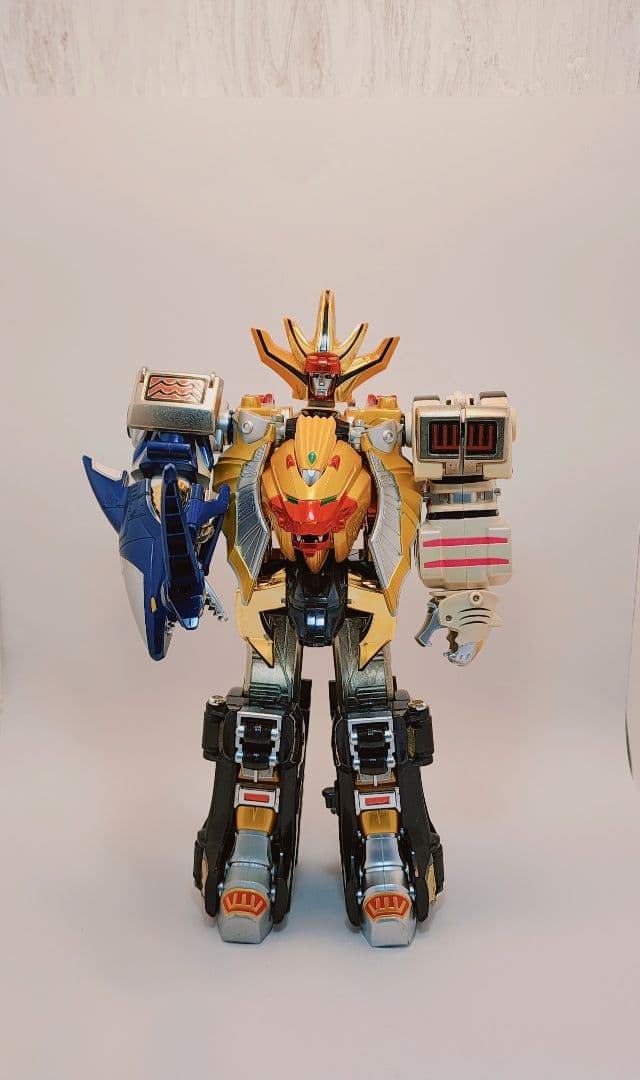 ​【希少・完品】百獣戦隊ガオレンジャー - DX超合金 ガオキング