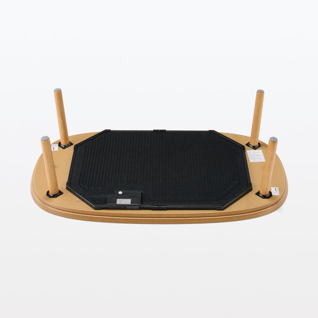 無印良品 こたつにもなるローテーブル ナチュラル 大 【新品未使用】