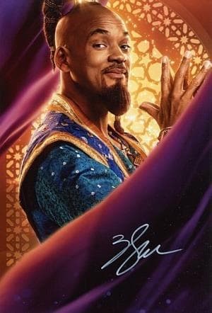 ハリウッド ウィル・スミス 　証明書付直筆サイン入りフォト　　アラジン ジーニー