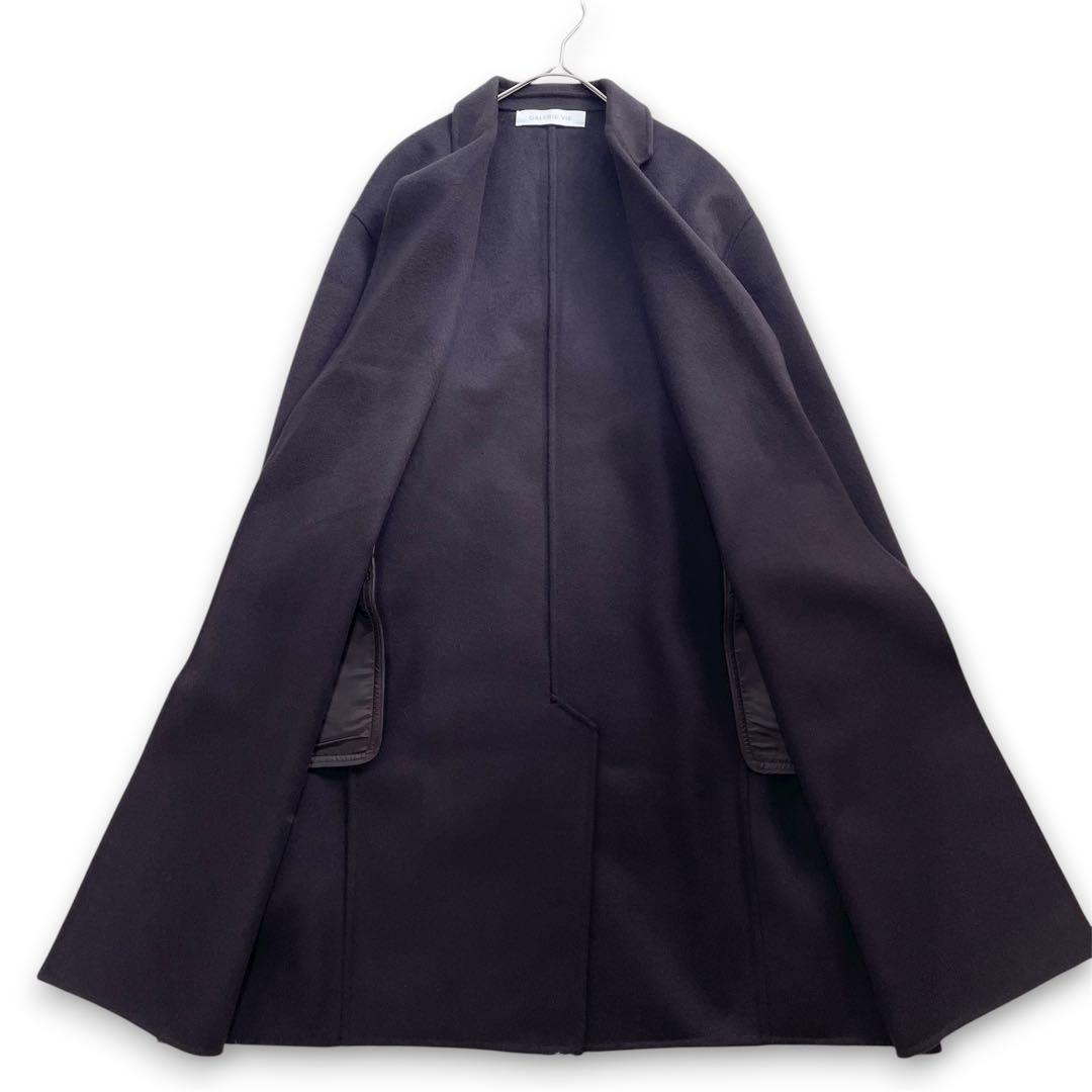 新品タグ付✨GALERIE VIE ウールダブルフェイス チェスターコート 完売