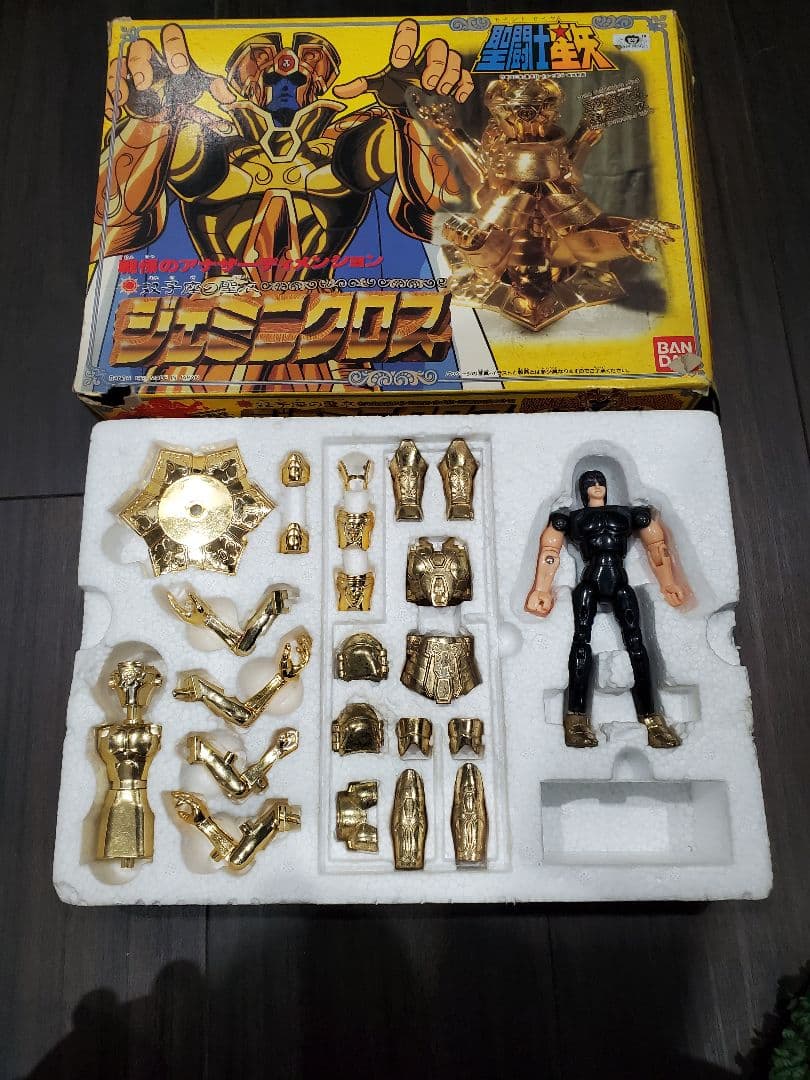 当時物黄金聖闘士　ジェミニ　フィギュア　聖闘士星矢　聖衣神話