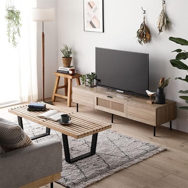MK0919　テレビ台 150 ナチュラル テレビボード ワイド