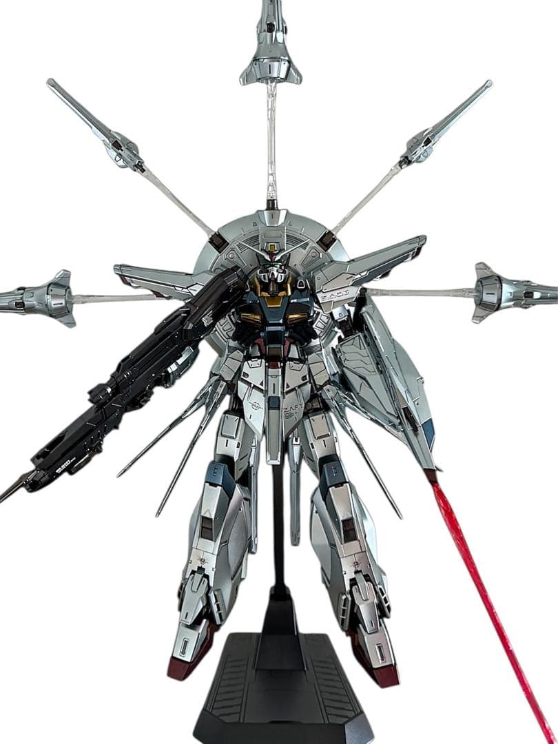【メタル改造・全塗装】MG プロヴィデンスガンダム メタリック完成品