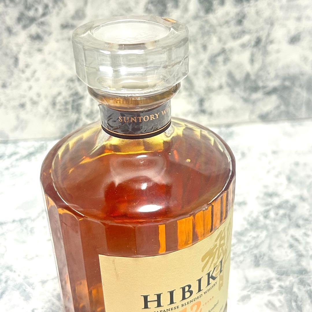 未開栓　終売品　希少　響 12年 サントリーウイスキー　700ml