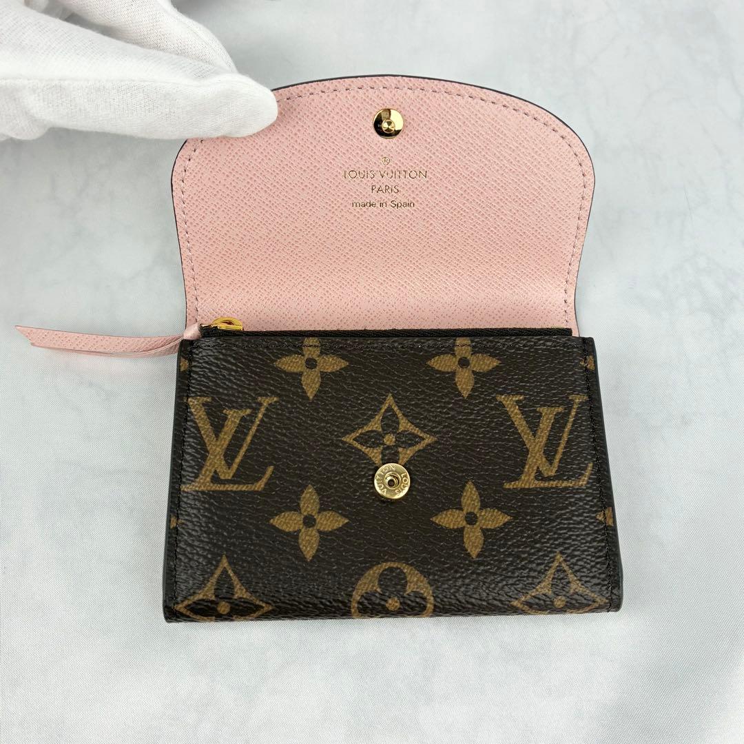 【極美品】✨ルイヴィトン ✨ モノグラム 財布 ピンク 保存袋付き