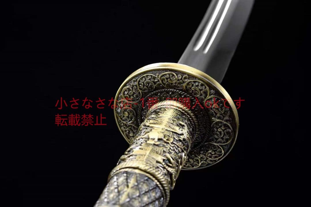 花梨木（延長版）康熙戦刀 古兵器 武具 刀装具 日本刀 模造刀 居合刀