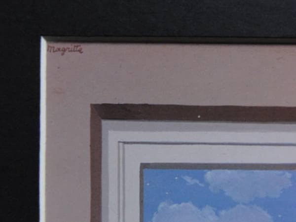 Rene Magritte、La Lunette d' Aproche