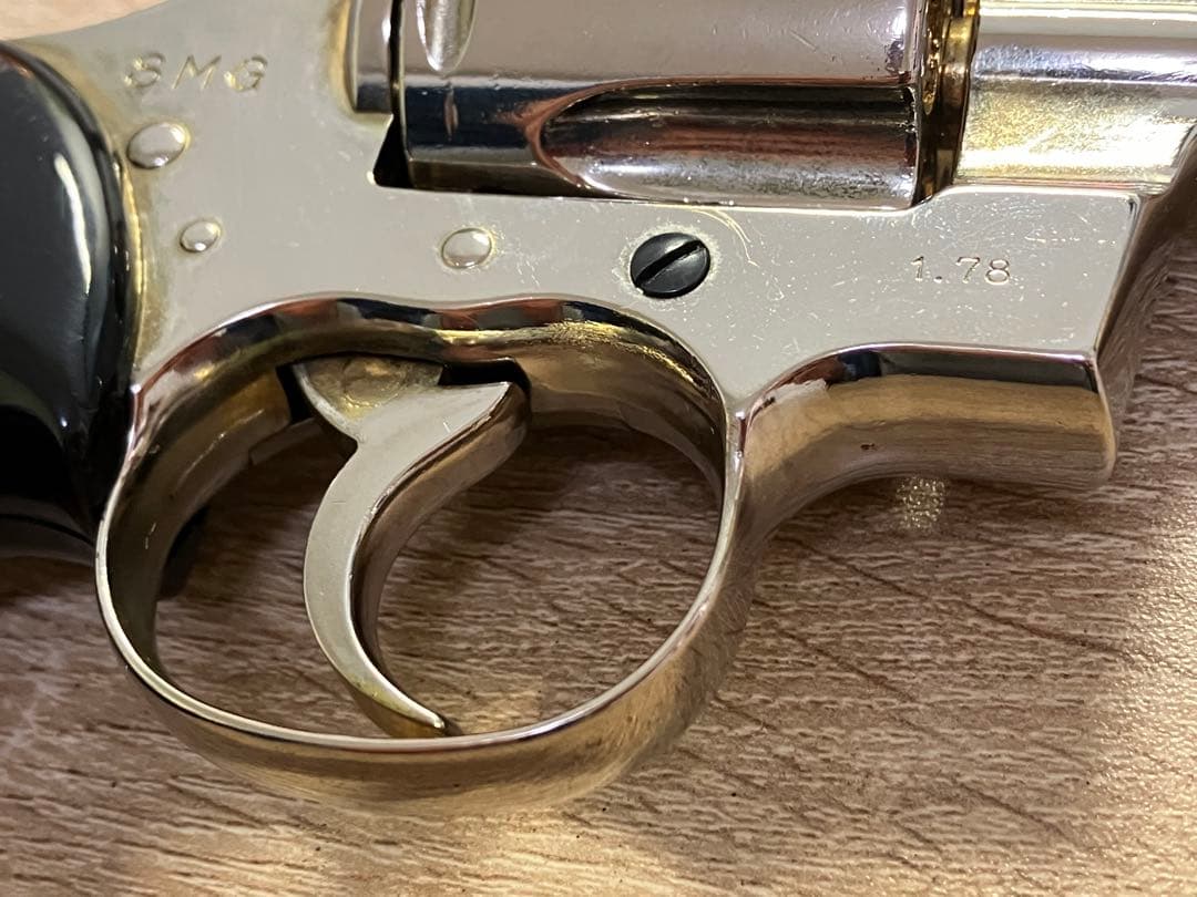 コクサイ コルト パイソン 6インチ 金属製モデルガン SMGマーク有り