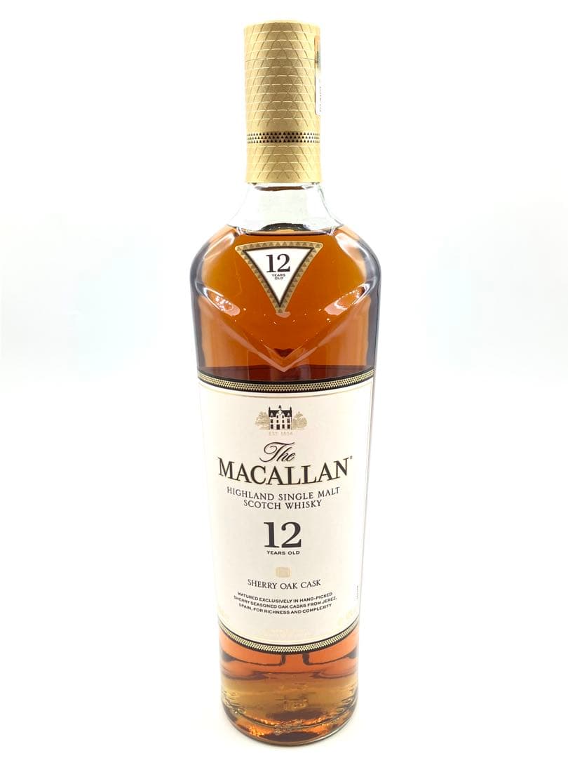【未開栓】 ザ マッカラン 12年 SHERRY OAK CASK 700ml