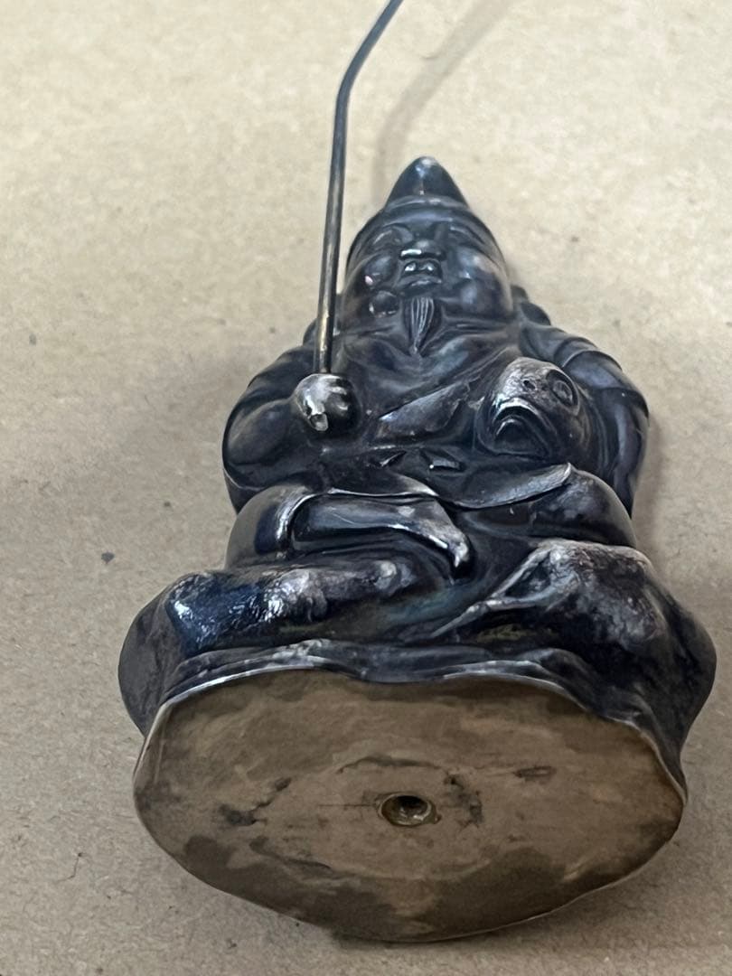純銀製　恵比寿様