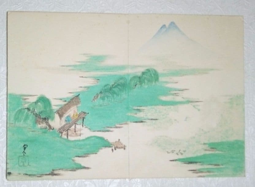 漫画家、堤寒三真筆画帖、