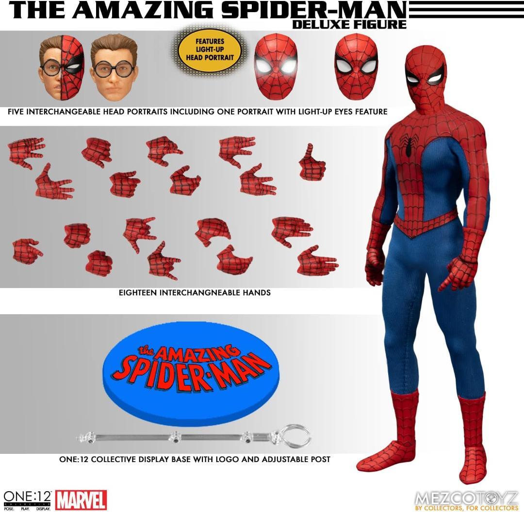 スパイダーマン 1/12 アクションフィギュア DX エディション