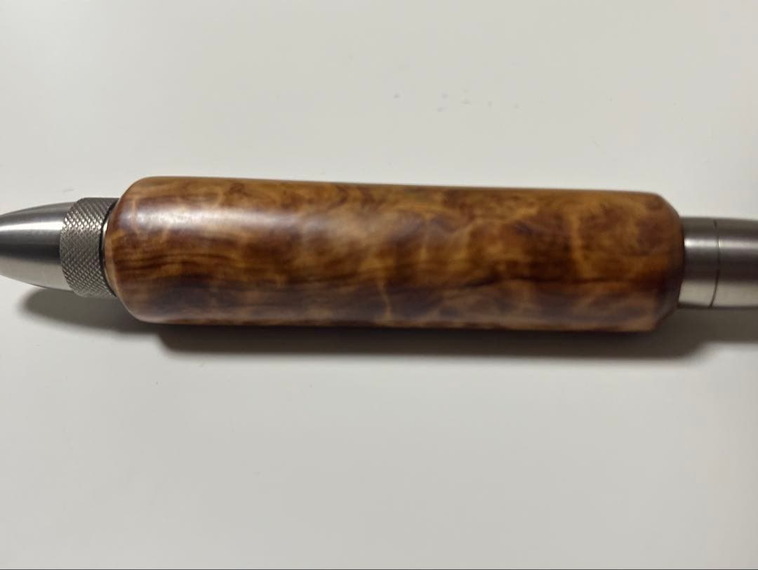 木軸ボールペン　屋久杉　金蘭杢　パトリオット 新春セール