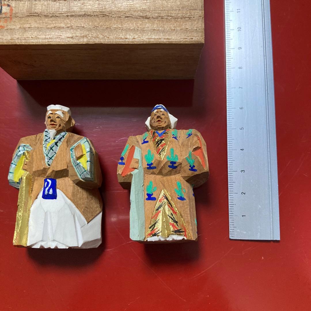 一刀彫　高砂