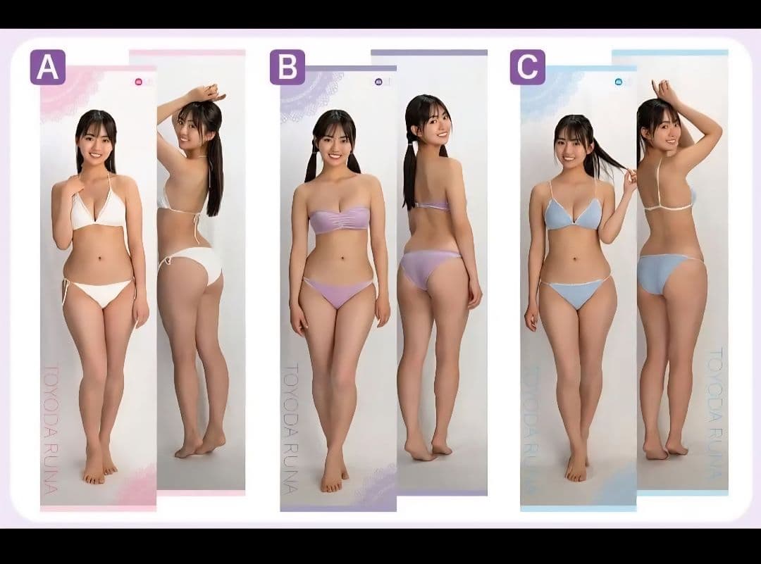 豊田ルナ 等身大タペストリーC 工房限定 サイン