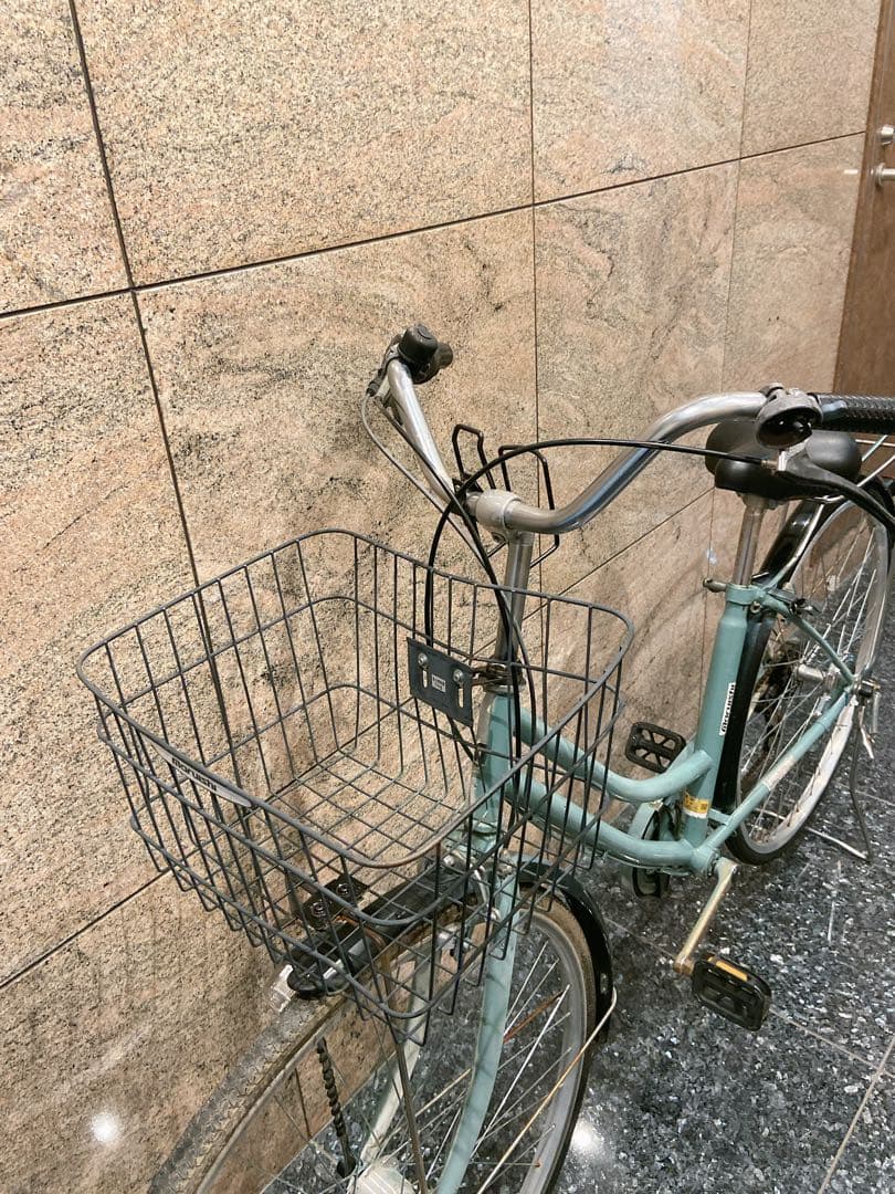 3段変速付き！丸石　マルイシMARUISHI自転車　シティーサイクル　ママチャリ