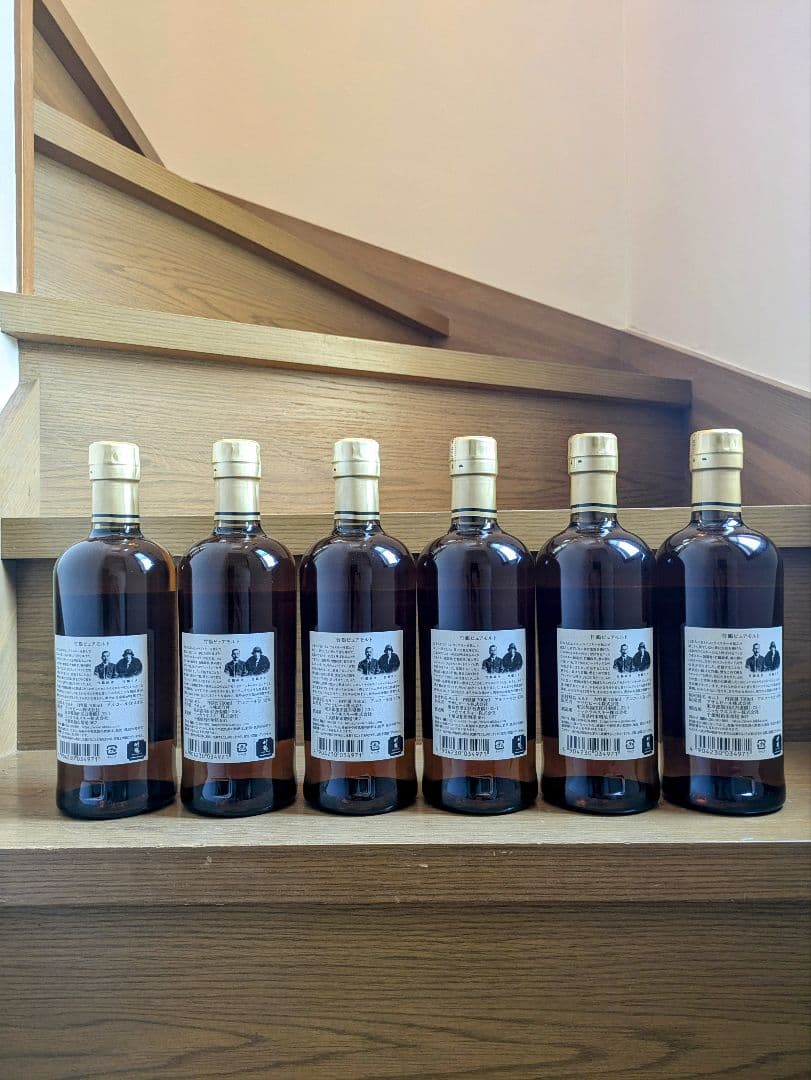 【竹鶴】旧ラベル　ピュアモルトウイスキー 700ml 6本セット