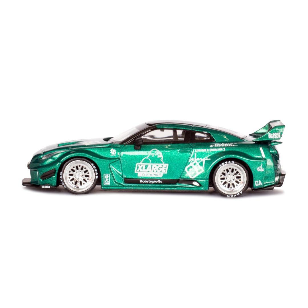 MINIGT LBWK × XLARGE GT NISSAN 35GT 緑