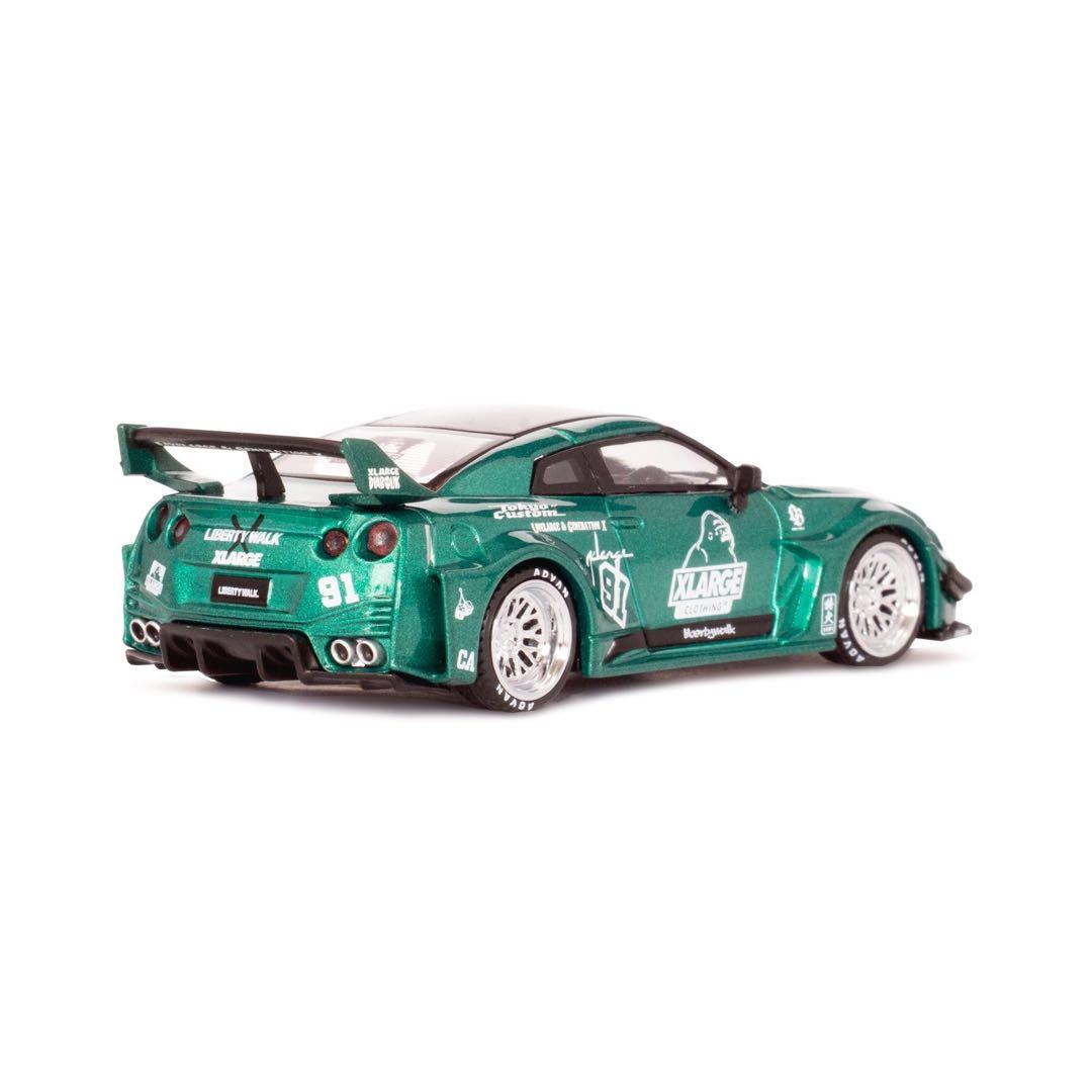MINIGT LBWK × XLARGE GT NISSAN 35GT 緑