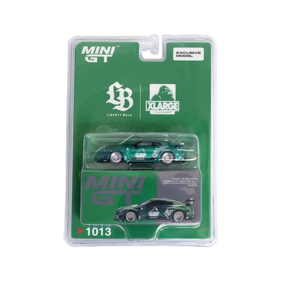 MINIGT LBWK × XLARGE GT NISSAN 35GT 緑