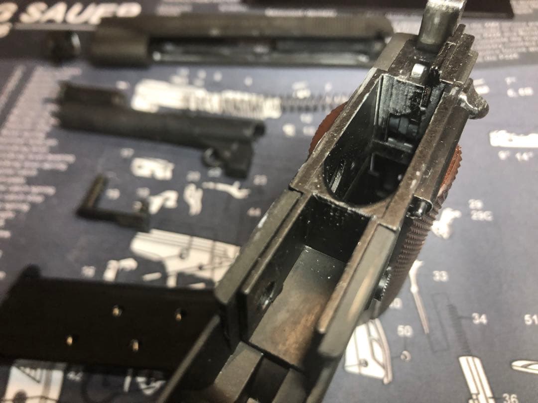【発火済モデルガン】マルシン X-PFC コマンダー ブラックHW