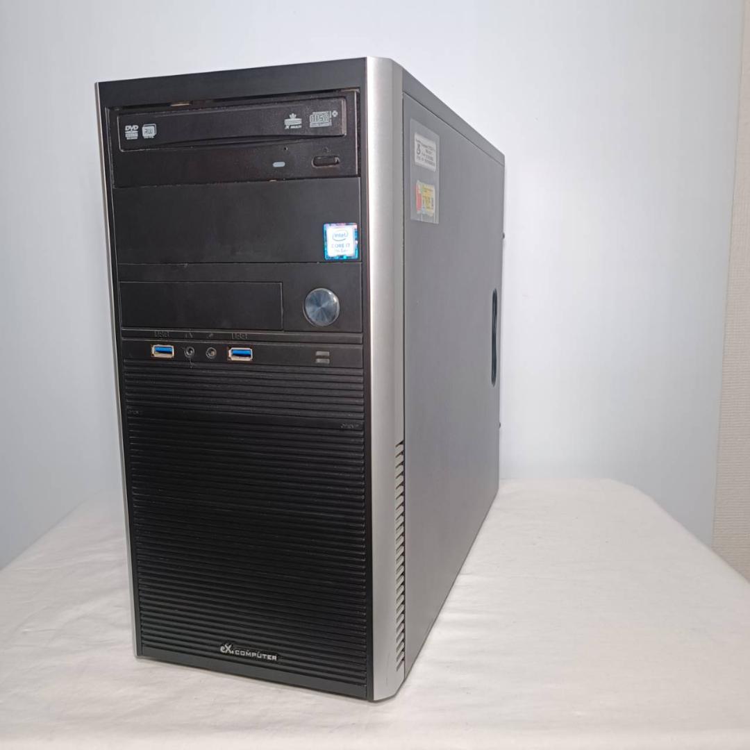 ゲーミングPC/core i7/500GB/GTXグラボ/MS Office搭載