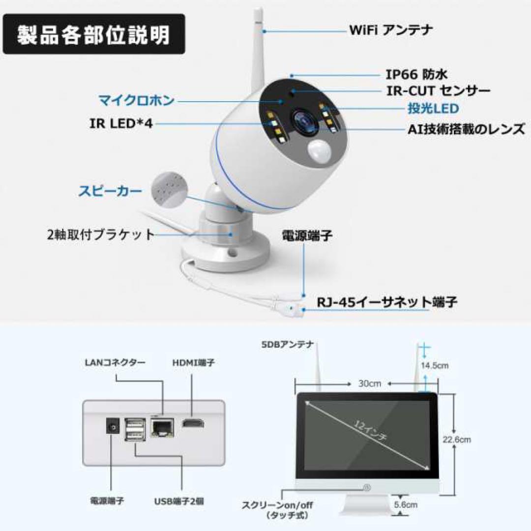 YESKAMO ネットワークビデオレコーダー TJ12-10804
