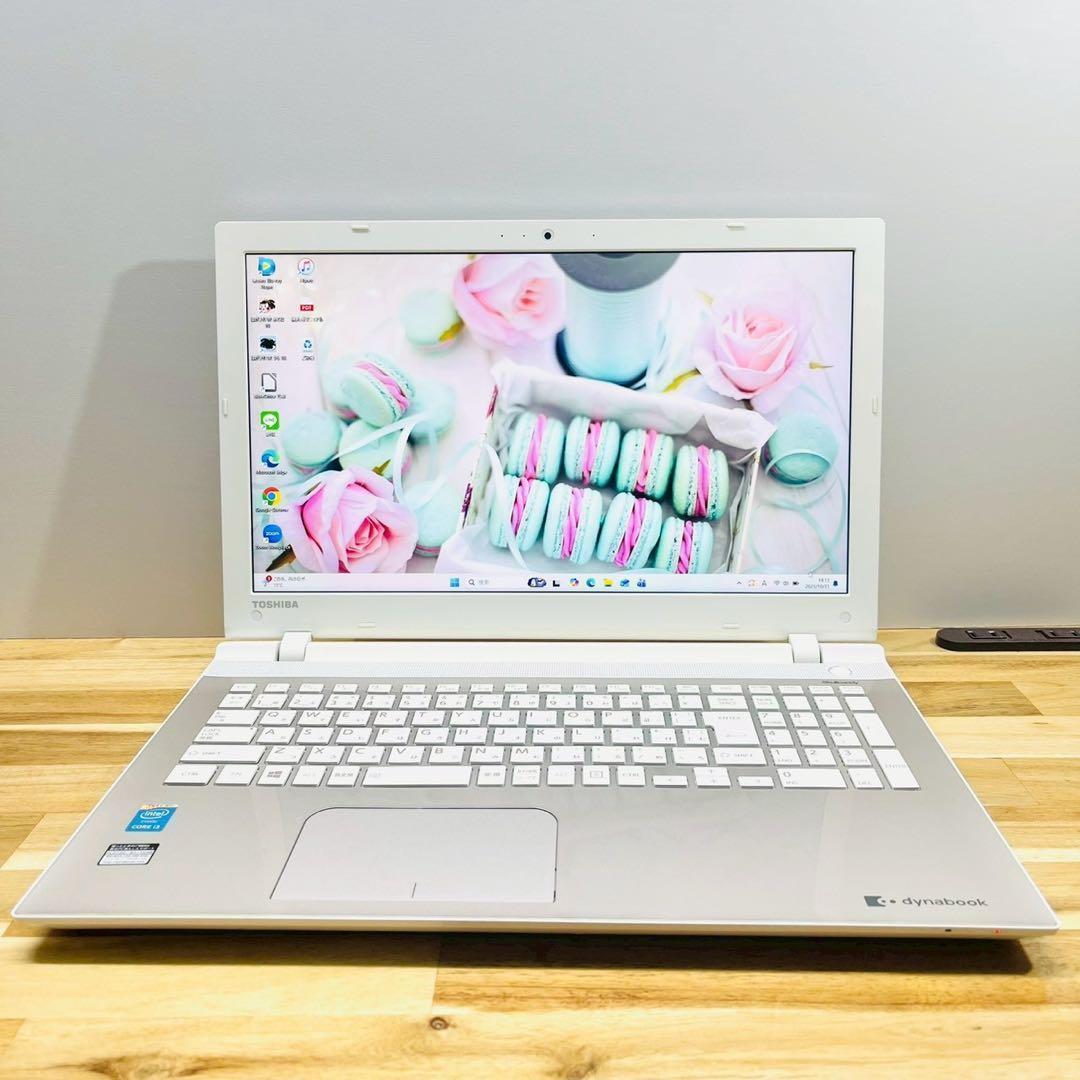 フルHD搭載✨ブルーレイ Win11 ノートパソコン SSD カメラ 8GB
