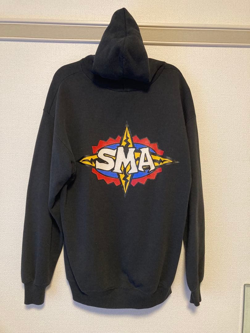 SANTA MONICA AIRLINES XL ブラック　パーカー　90′s