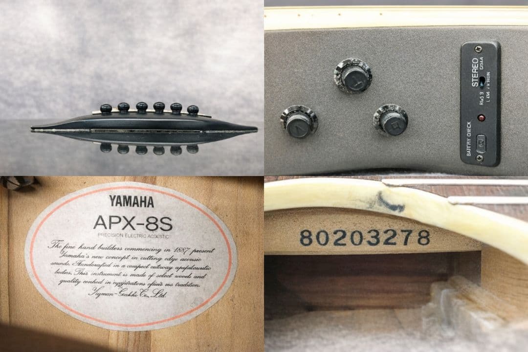 YAMAHA ヤマハ APX-8S エレアコ　希少　廃盤　長渕剛