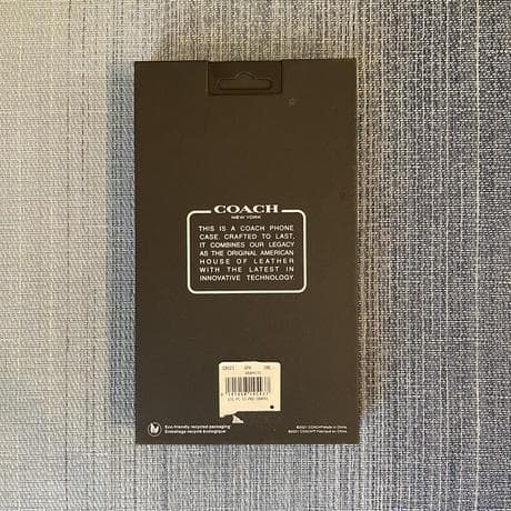 コーチ COACH iPhone13 pro 対応 ケース GRAPHITE