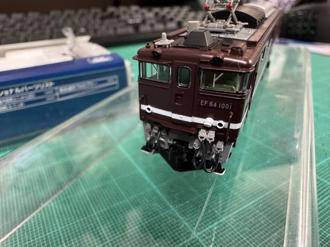 【キーボード】TOMIX9110加工　EF64 1001号機