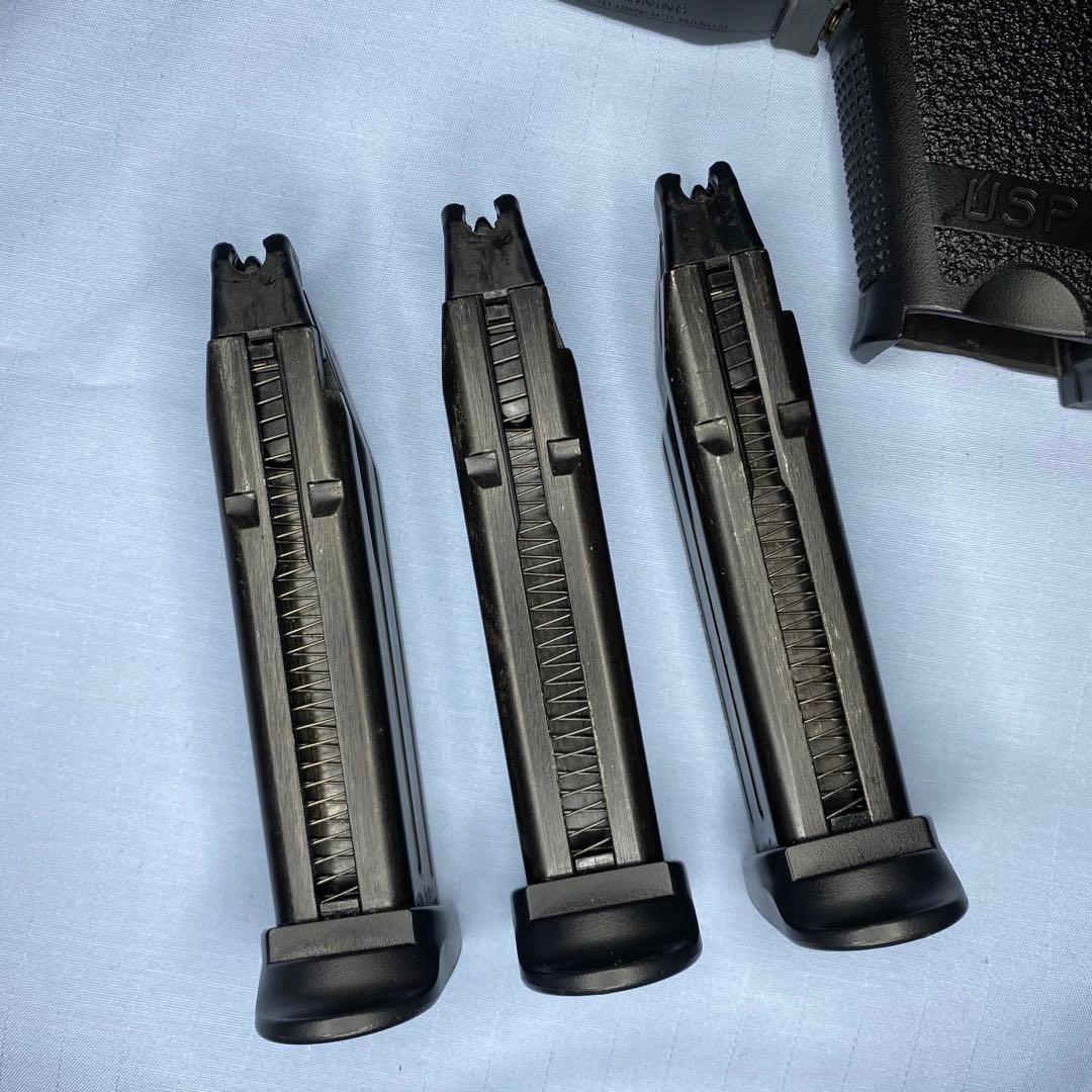 か*る様 美品】東京マルイ GBB USP compact マガジン3本 カスタ