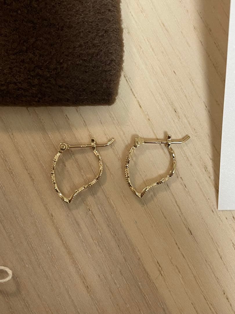 agete ピアス K10