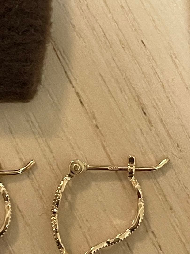 agete ピアス K10