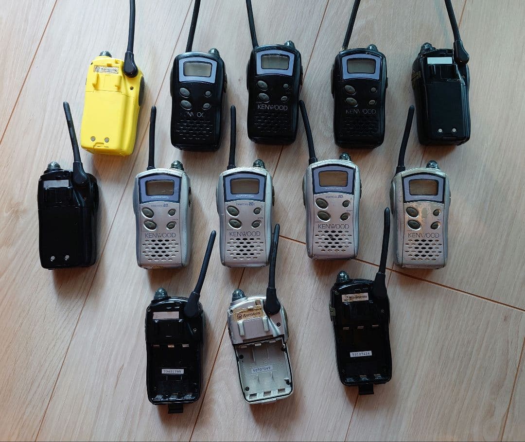 【ジャンク品】 KENWOOD トランシーバー 13台セット UBZ-LJ20