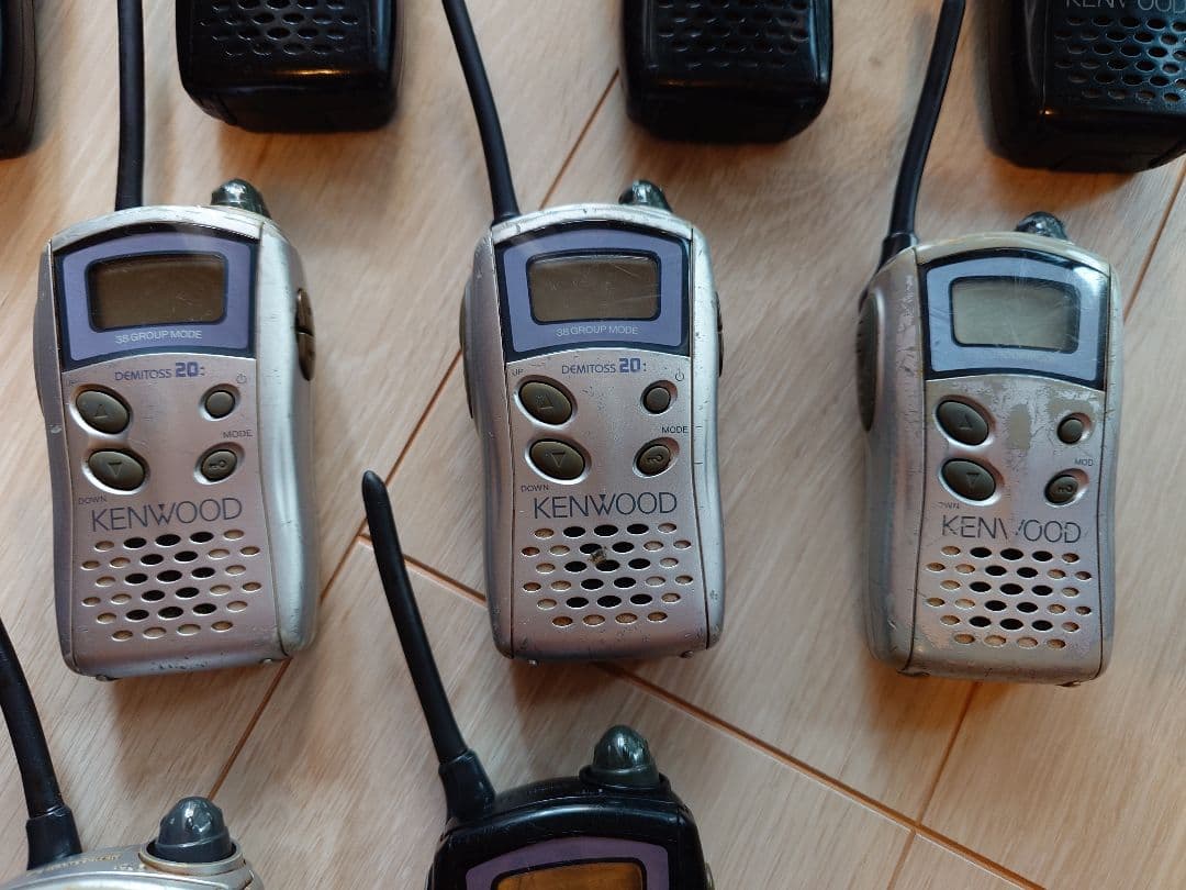 【ジャンク品】 KENWOOD トランシーバー 13台セット UBZ-LJ20