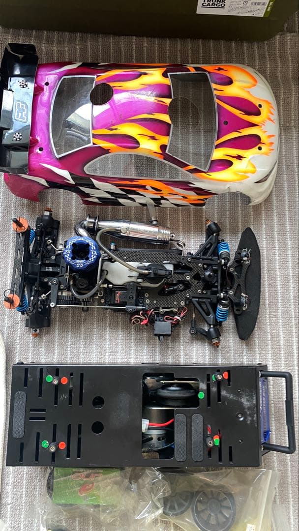 ラジコン エンジンカー　セット