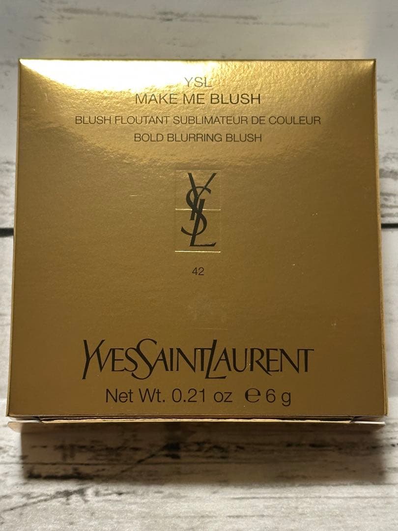 YSL メイクミーブラッシュ 42 ベビードールピンク イヴサンローラン チーク