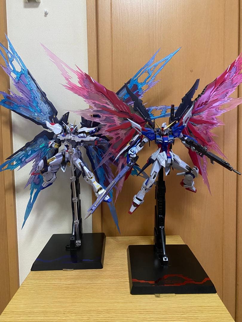 L BUILD ストライクフリーダム デスティニー・光の翼　3点セット