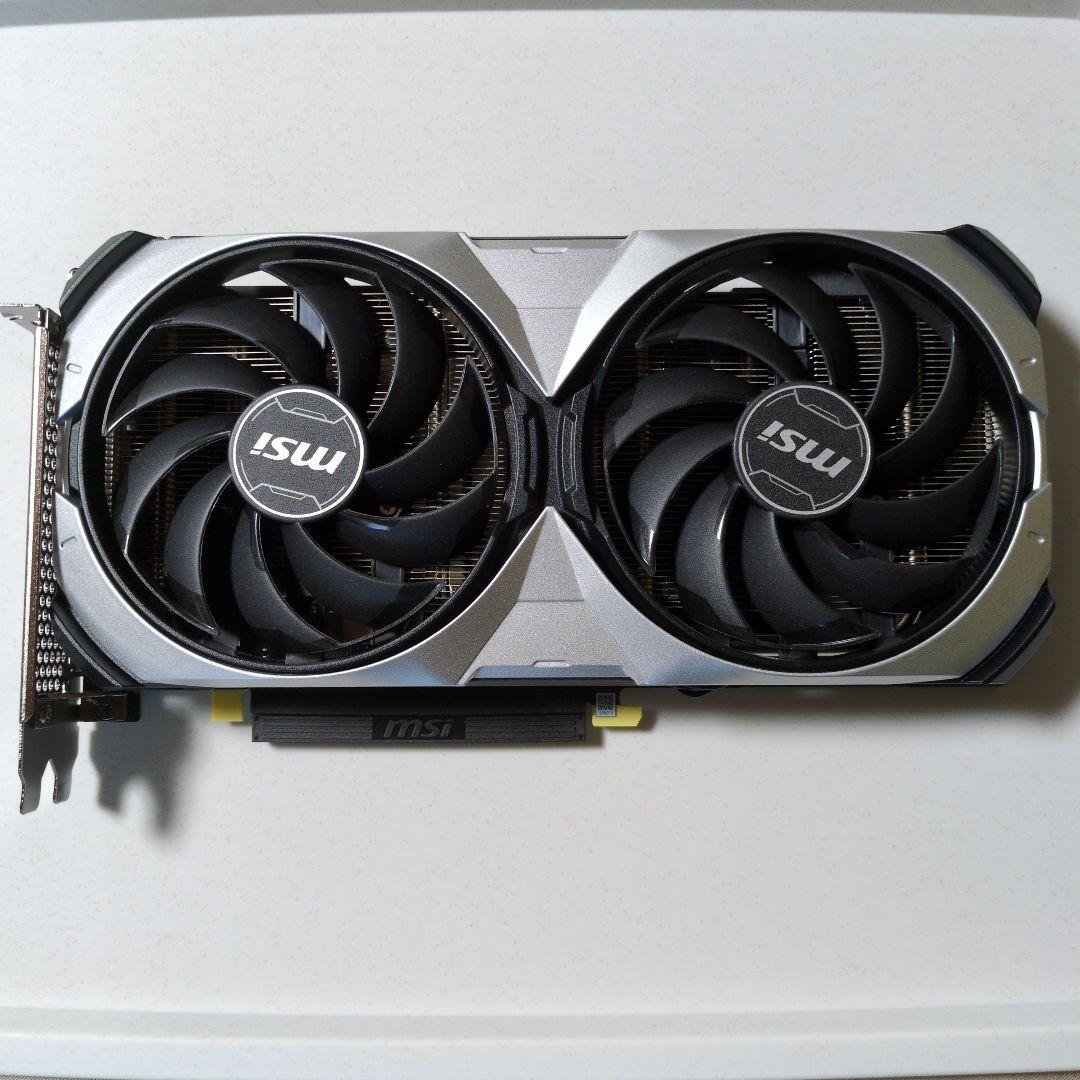 グラフィックボード・グラボ・ビデオカード MSI GEFORCE RTX 4070 VENTUS 2X 12GB